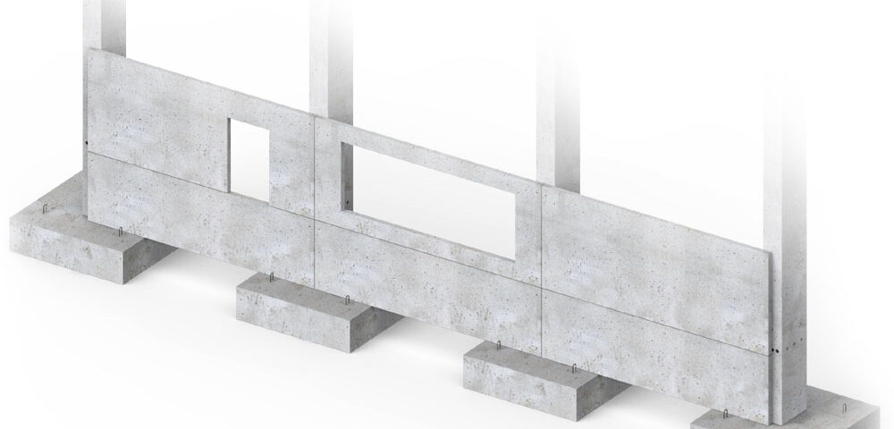 podwaliny prefabrykowane