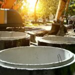 betonowe kręgi studzienne